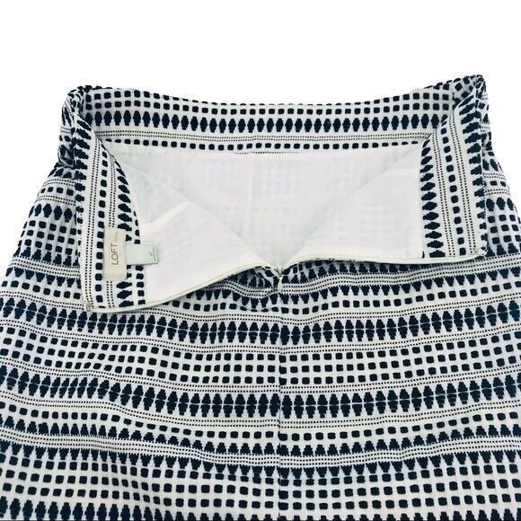 Ann Taylor LOFT Skirt Womens 6P Office Boho Chic Elevated Mini Pencil Corp Boss - Picture 4 of 9